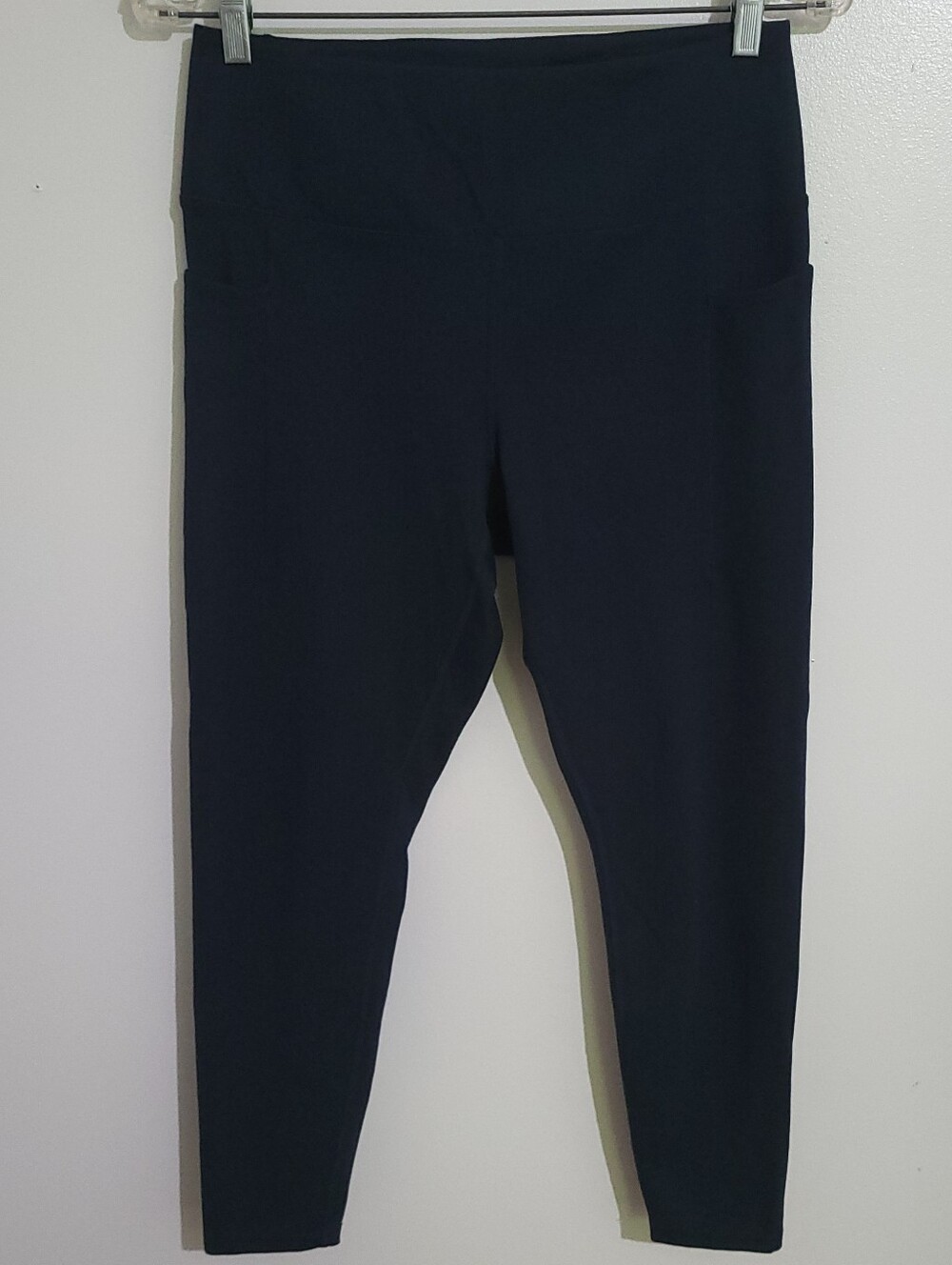 Danskin Navy Blue Leggings Size L